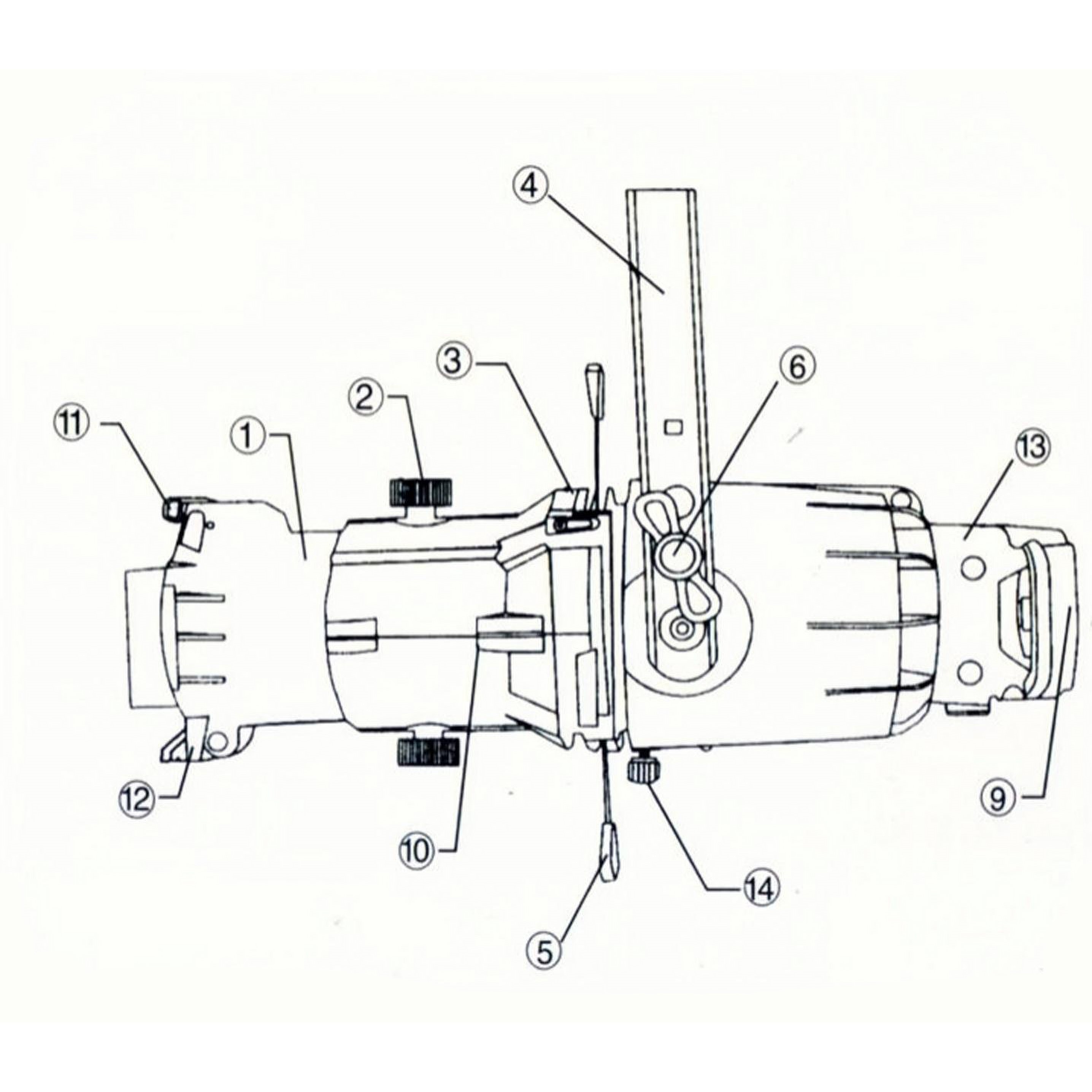 GS-200成像燈結構